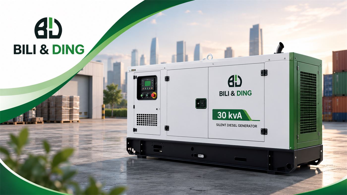 Groupe électrogène diesel insonorisé 30 kVA