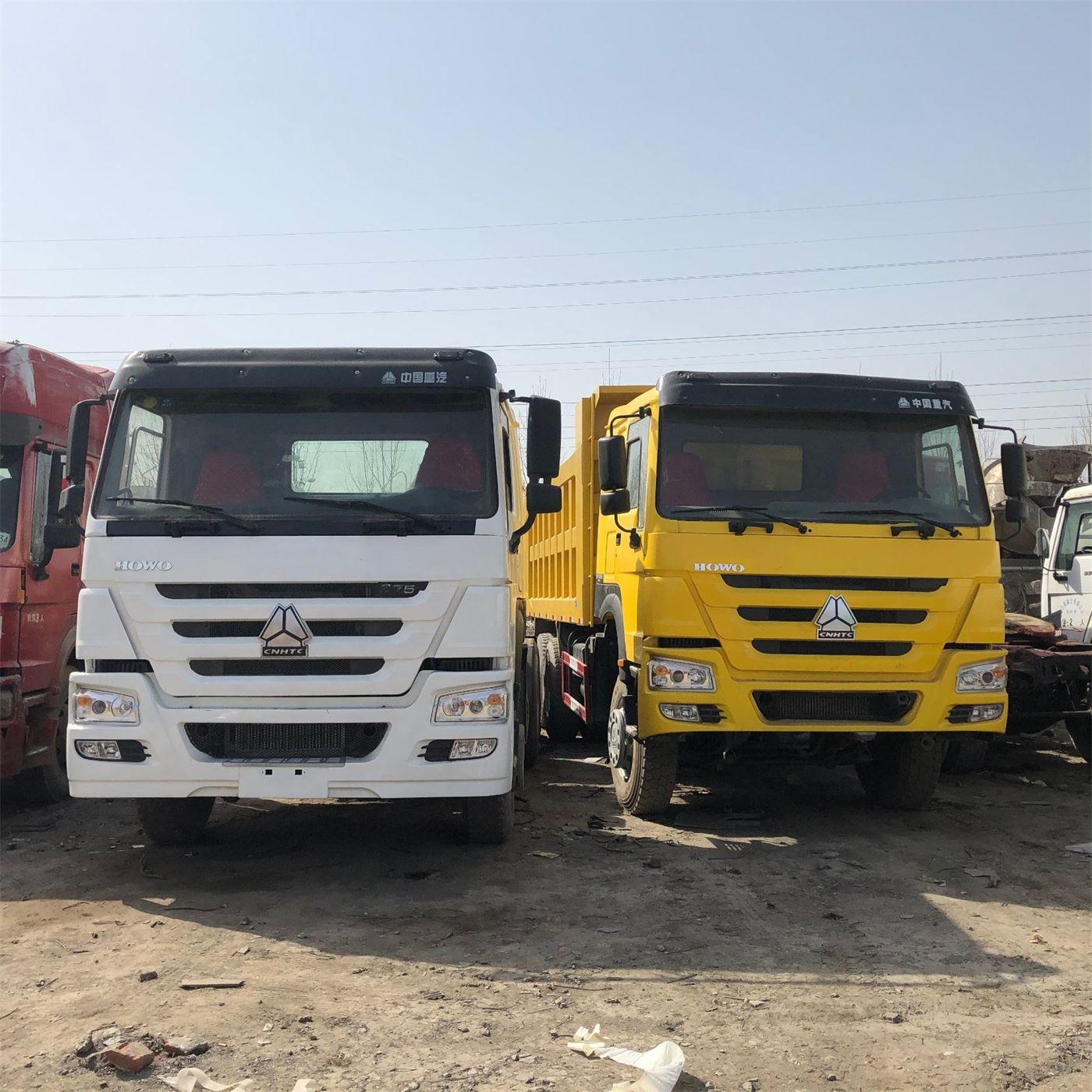 Camion benne 6×4 d’occasion révisé 3