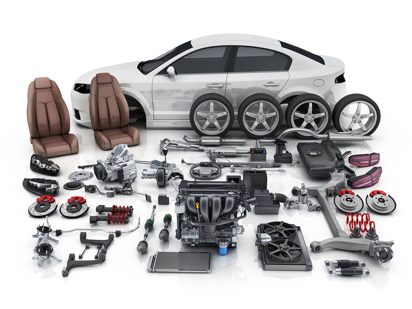 Pièces détachées automobiles complètes