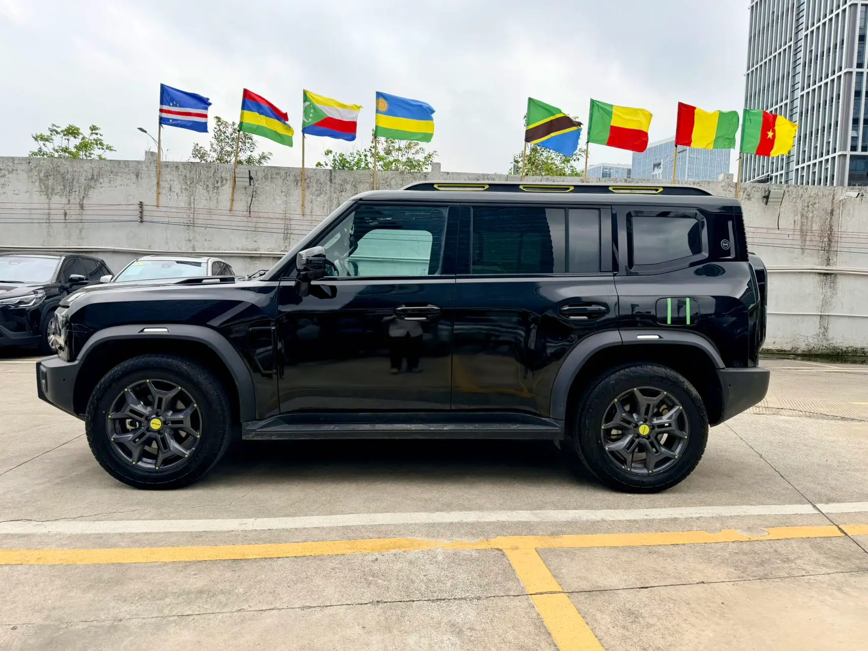 Vente automobile depuis la Chine